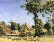Camille Pissarro Landscape oil painting on canvas